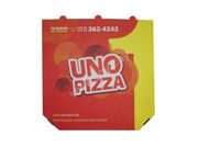 Коробка для пиццы 320*320*30 с 4-хцветной флексопечатью